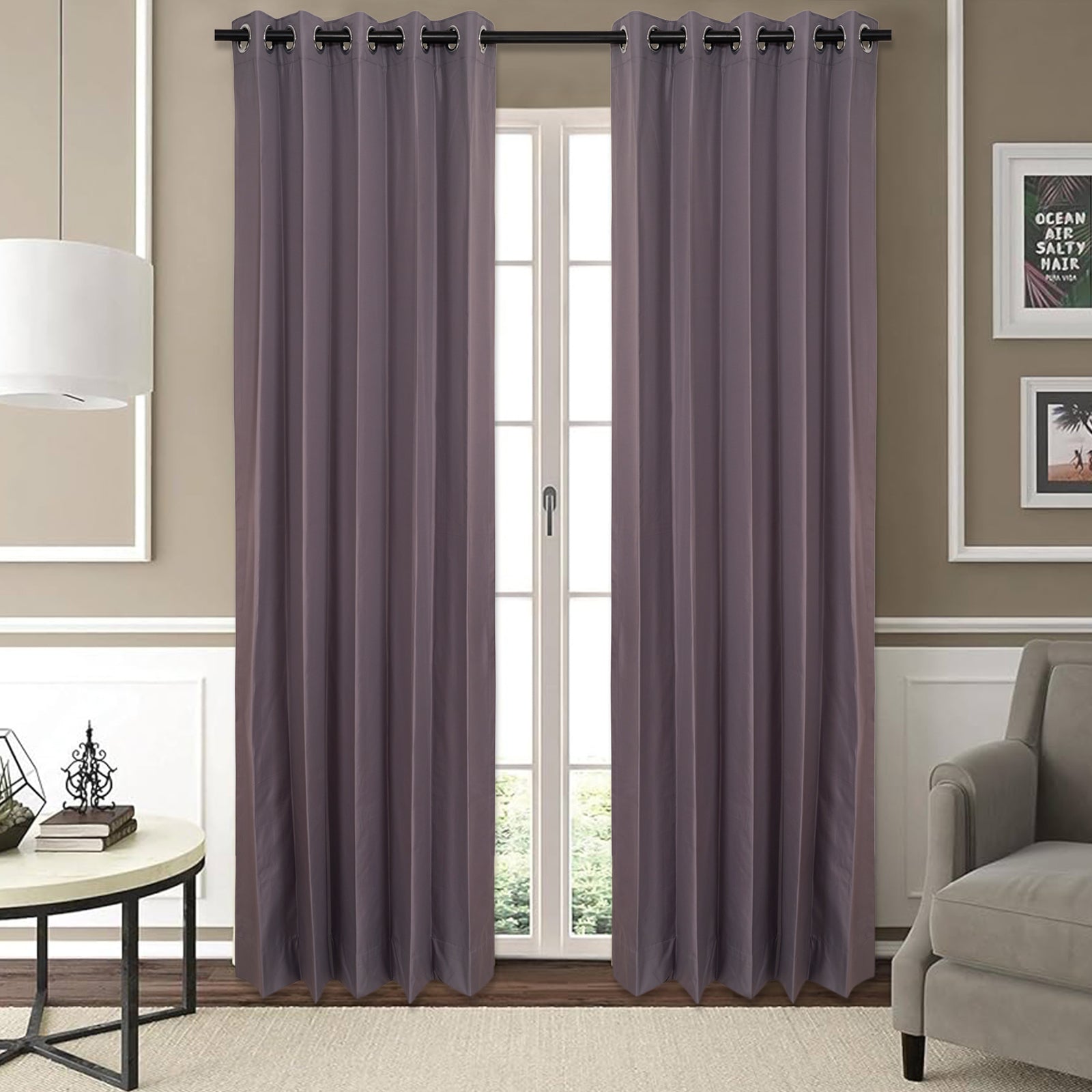 Solid Darkening 100% Blackout Curtain - Innovative fabric