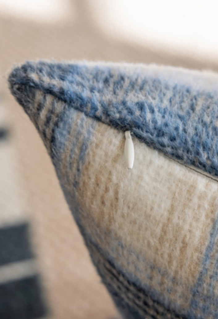 Classic Plaid Patterned Cushions