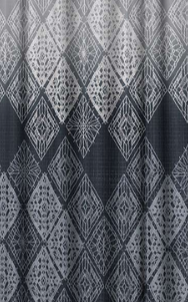 Designer curtains - Geometric Elegance Sheer Curtains