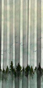 Designer curtains - Tranquil Forest Escape Curtains