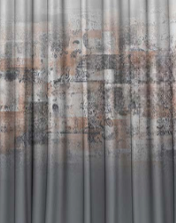 Designer curtains - Rustic Urban Fade Curtains