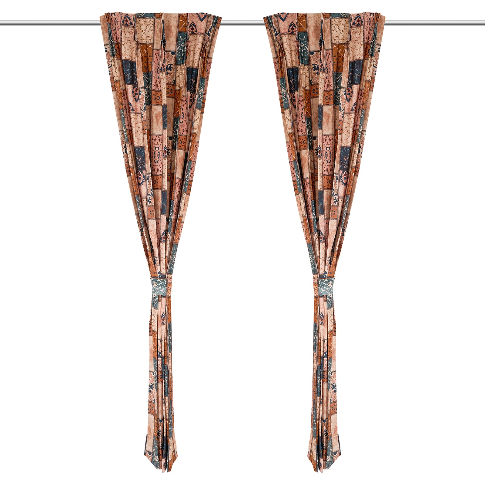 Vintage Charm Cotton Drapes