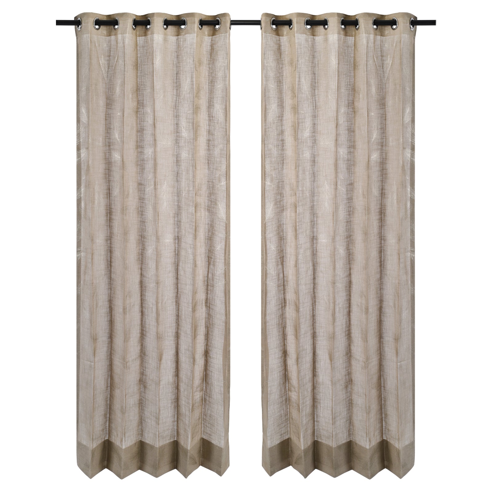 Peacock feather Sheer Curtains