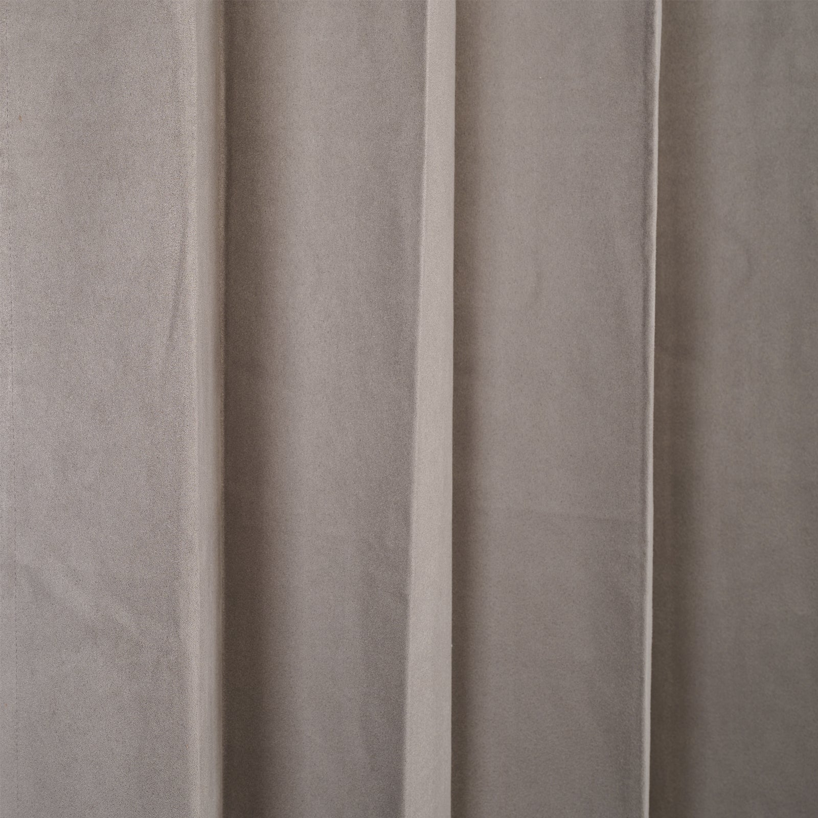 Premium Velvet Soft feel -Room Darkening - Luxury Blackout-Grey