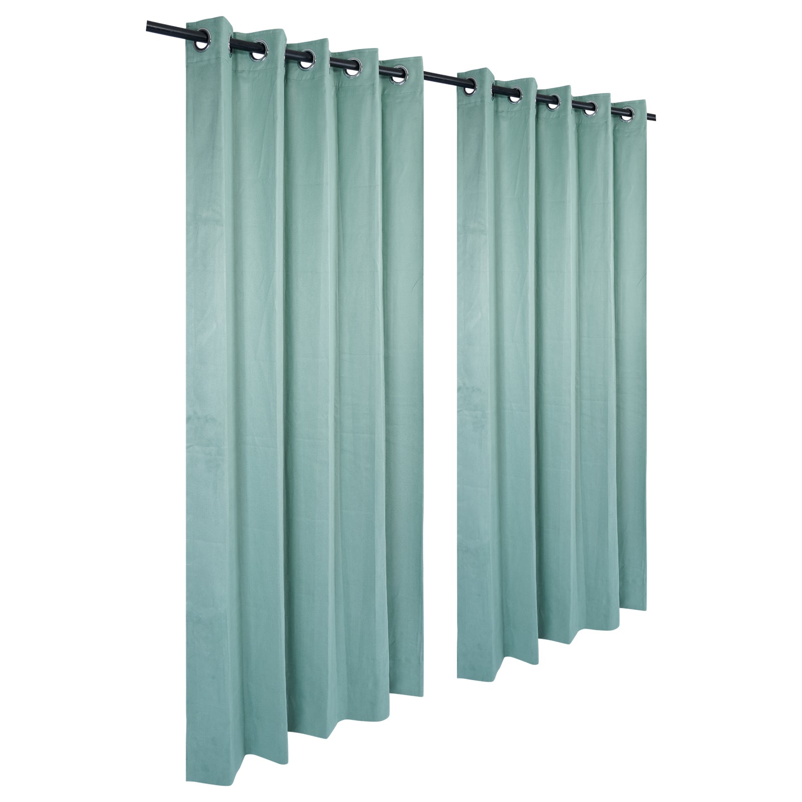 Premium Velvet Soft feel -Room Darkening - Luxury Blackout-Royal Green