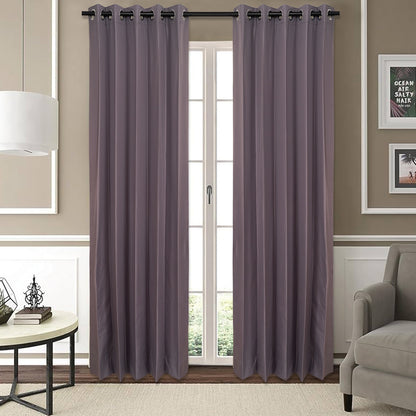 Solid Darkening 100% Blackout Curtain - Innovative fabric