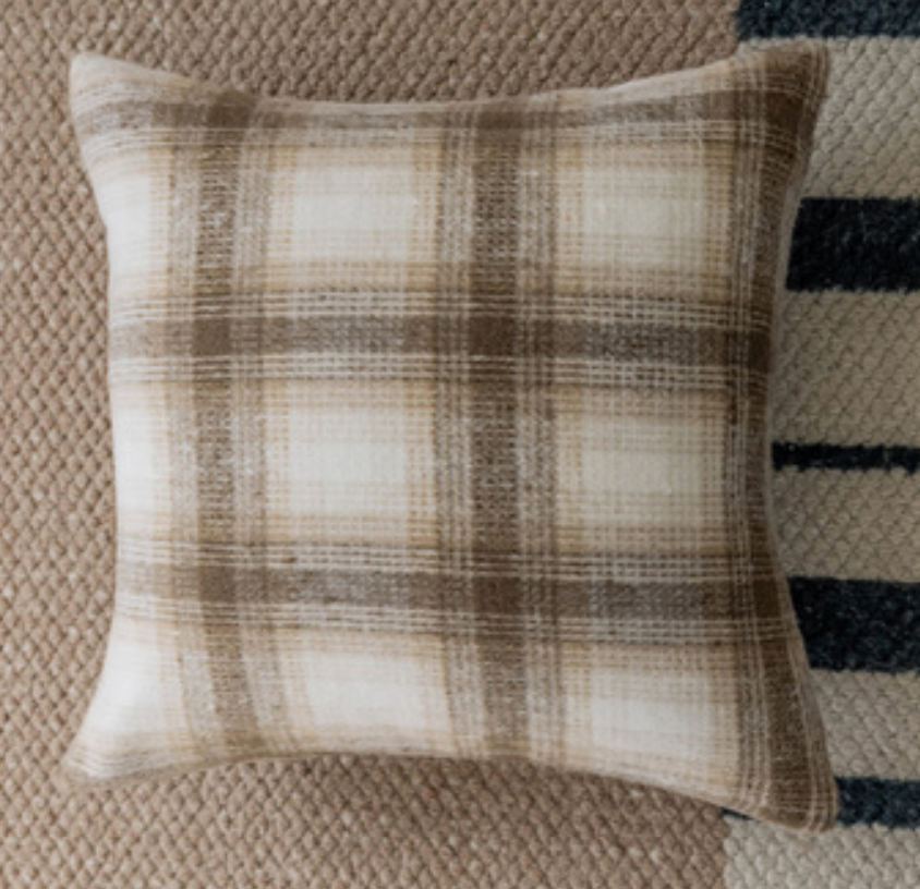 Classic Plaid Patterned Cushions