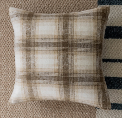 Classic Plaid Patterned Cushions