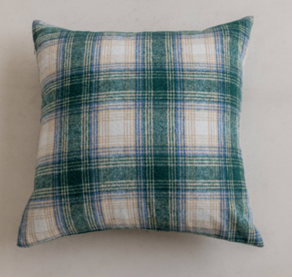 Classic Plaid Patterned Cushions