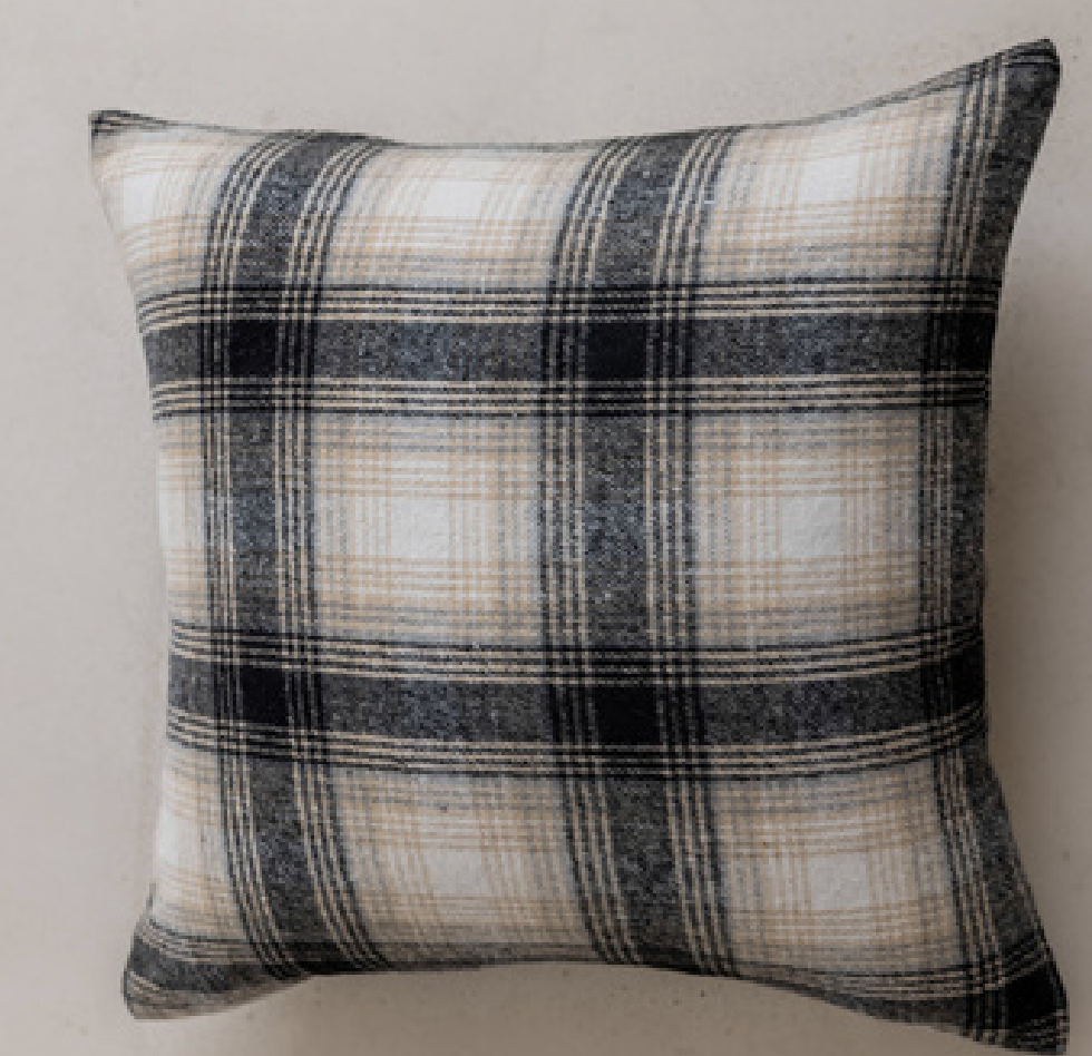 Classic Plaid Patterned Cushions
