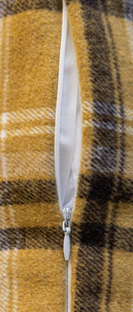 Classic Plaid Patterned Cushions