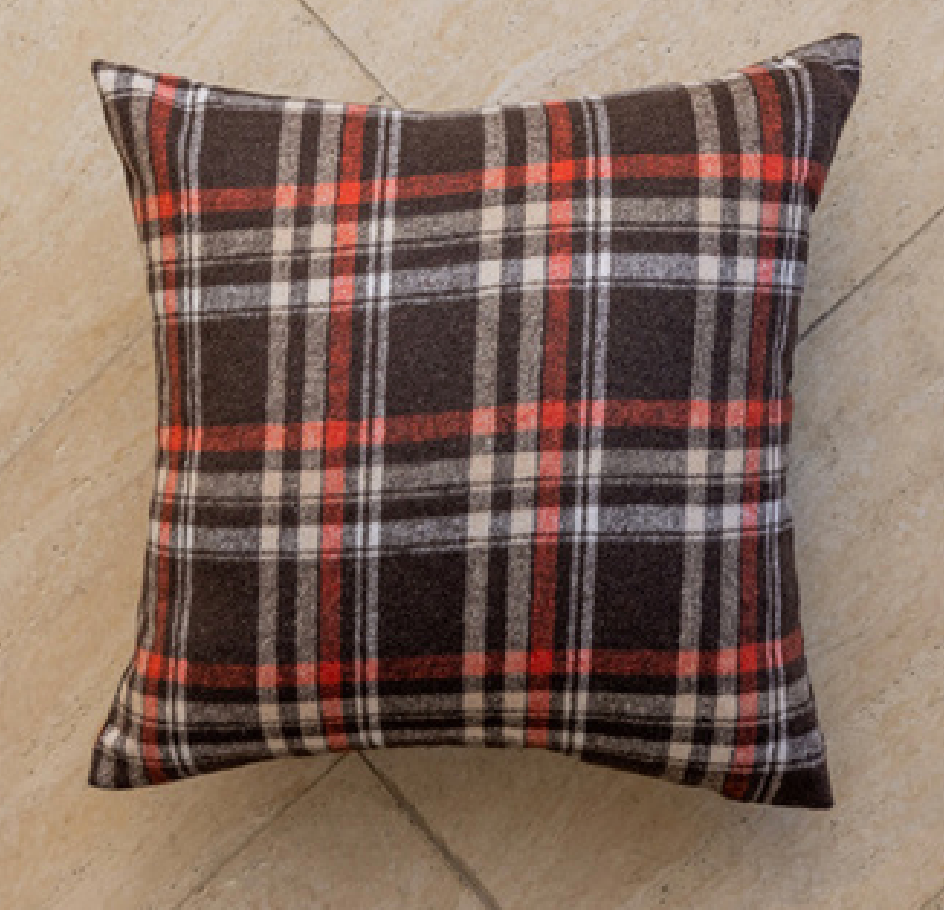 Classic Plaid Patterned Cushions