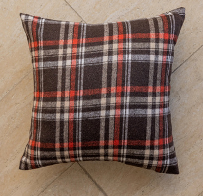 Classic Plaid Patterned Cushions