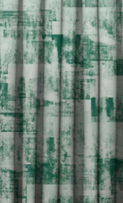 Designer curtains - "Abstract Green Texture Curtains"