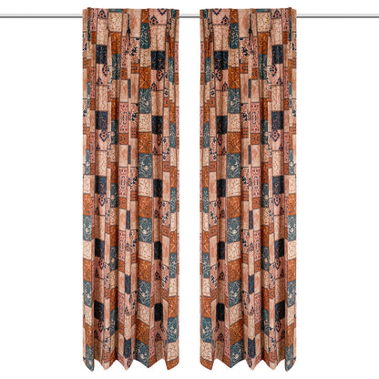 Vintage Charm Cotton Drapes