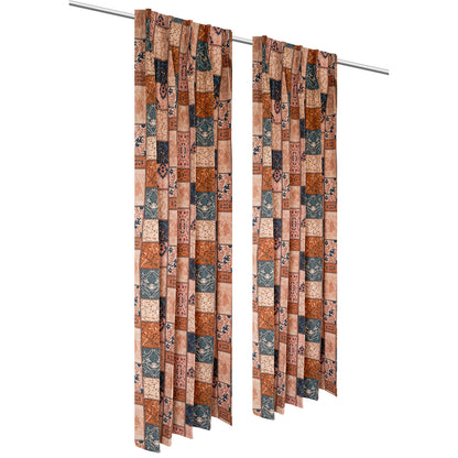 Vintage Charm Cotton Drapes