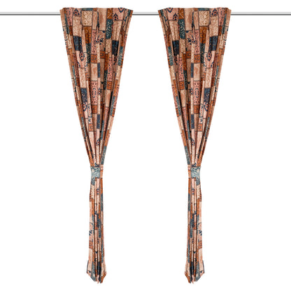 Vintage Charm Cotton Drapes