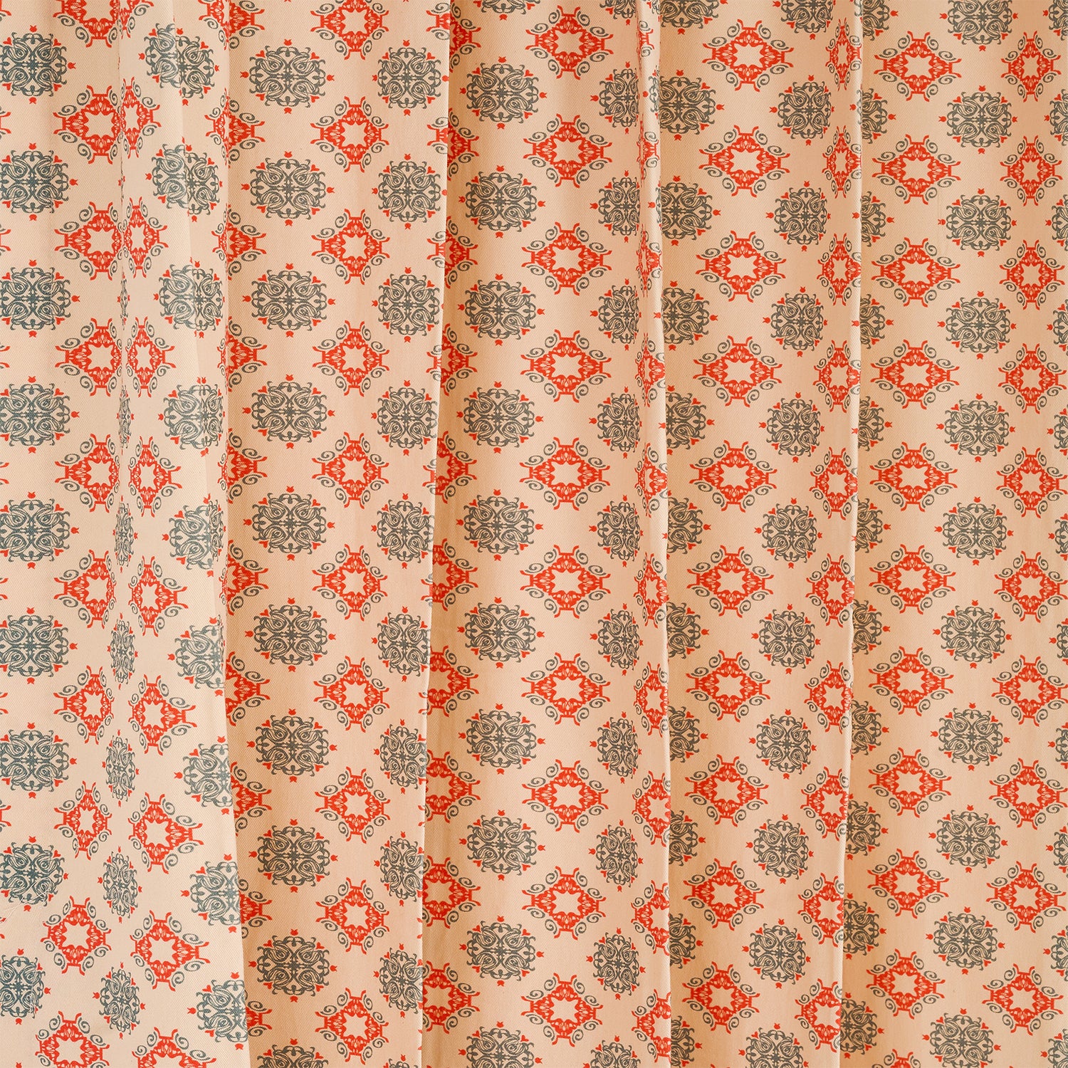 Demask Small Motif (100% Cotton) Drapes