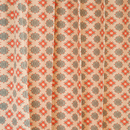 Demask Small Motif (100% Cotton) Drapes