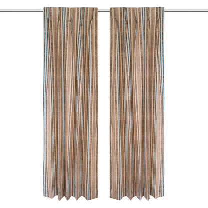 Classic Stripe Cotton (100% Cotton) Drapes