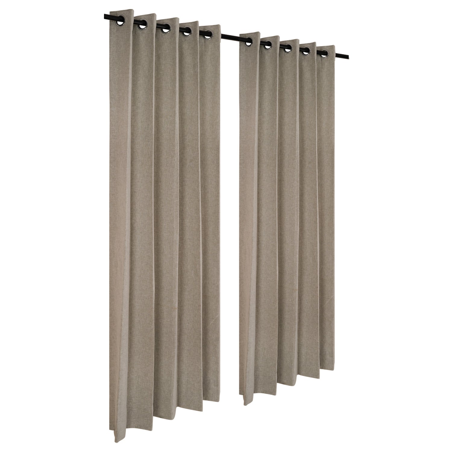 Natural Cotton Blended- Self Textured