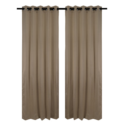 Solid Darkening 100% Blackout Curtain - Innovative fabric