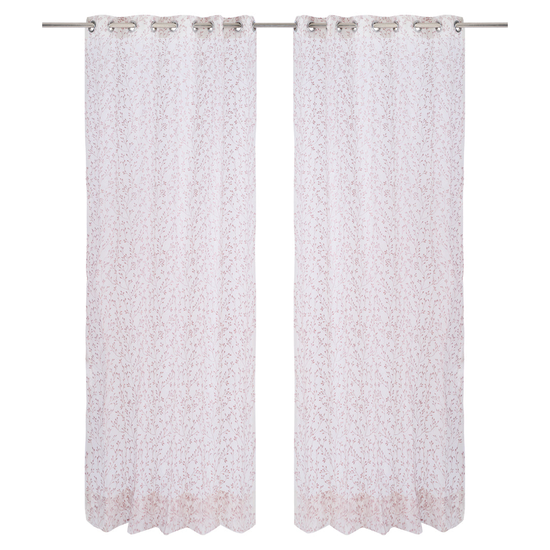 Beautiful Embroidery Colourful Sheer 02