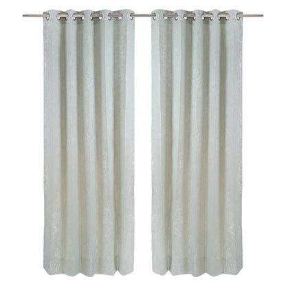 Beautiful Graceful self textured Sheer 05