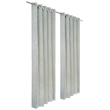 Beautiful Graceful self textured Sheer 05