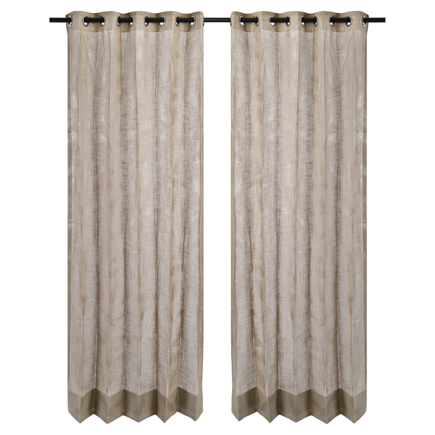 Peacock feather Sheer Curtains