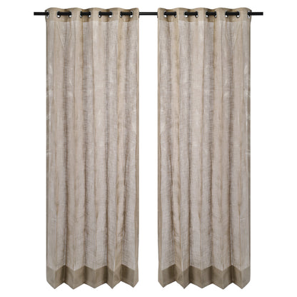 Peacock feather Sheer Curtains