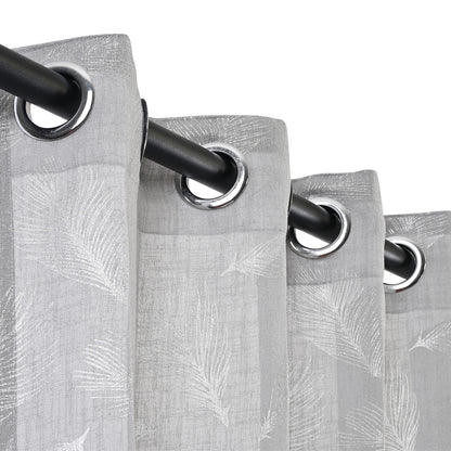 Peacock feather Sheer Curtains