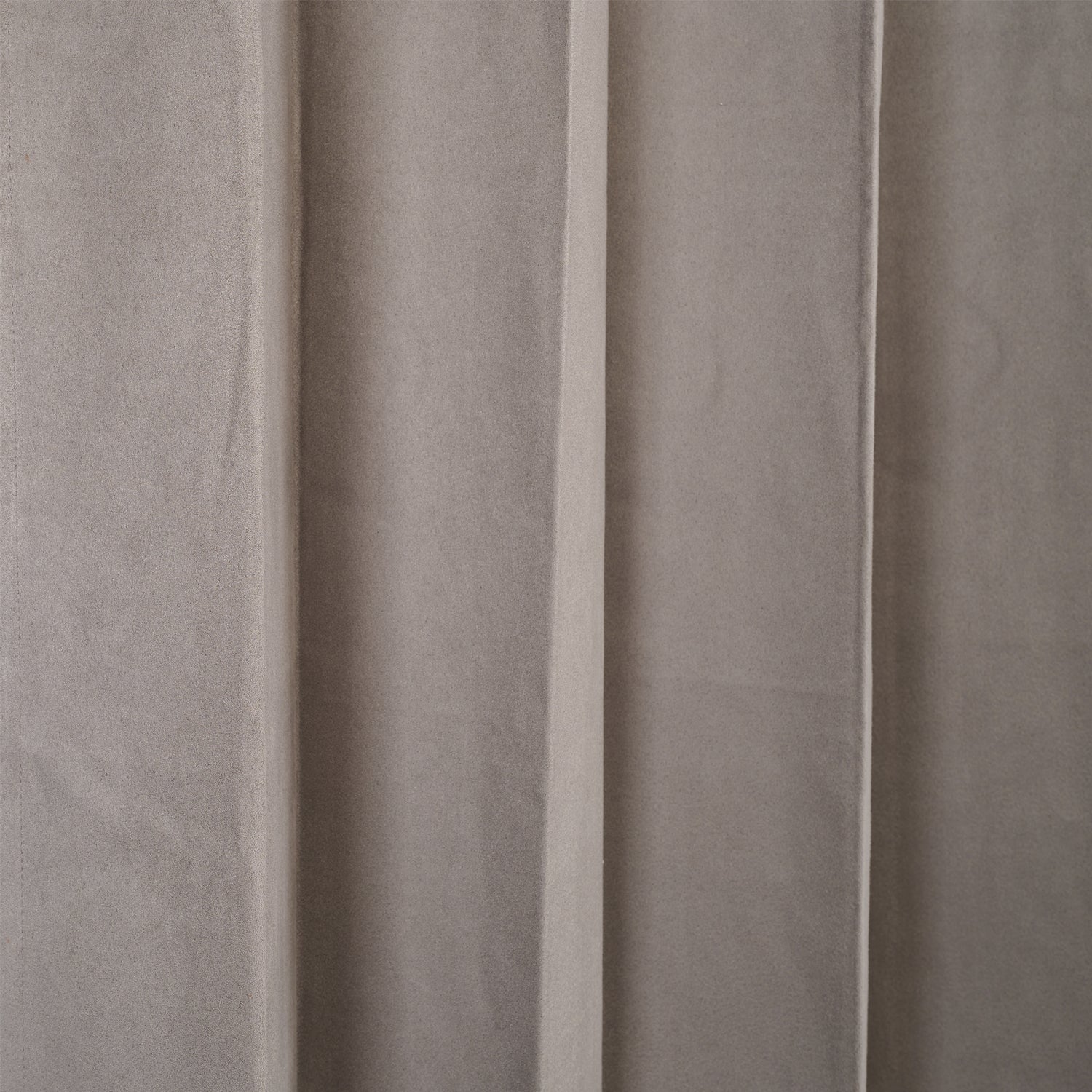 Premium Velvet Soft feel -Room Darkening - Luxury Blackout-Grey