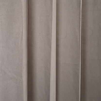 Premium Velvet Soft feel -Room Darkening - Luxury Blackout-Grey