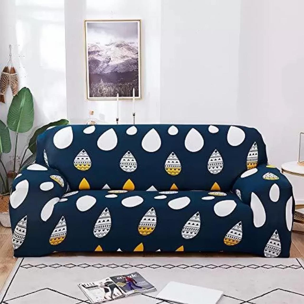 Playful Teardrop Sofa Cover (3+1+1 seater)